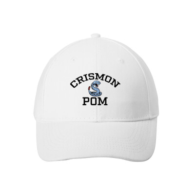 Crismon Rattlers Pom White Brushed Twill Cap  Thumbnail