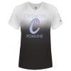 Women's V-Neck Ombre T-Shirt Thumbnail